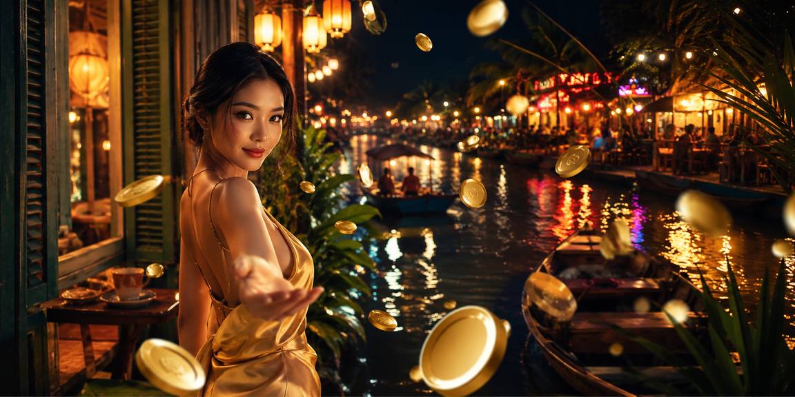 Chợ đêm Hội An với game slot – minh họa giải trí Việt Nam