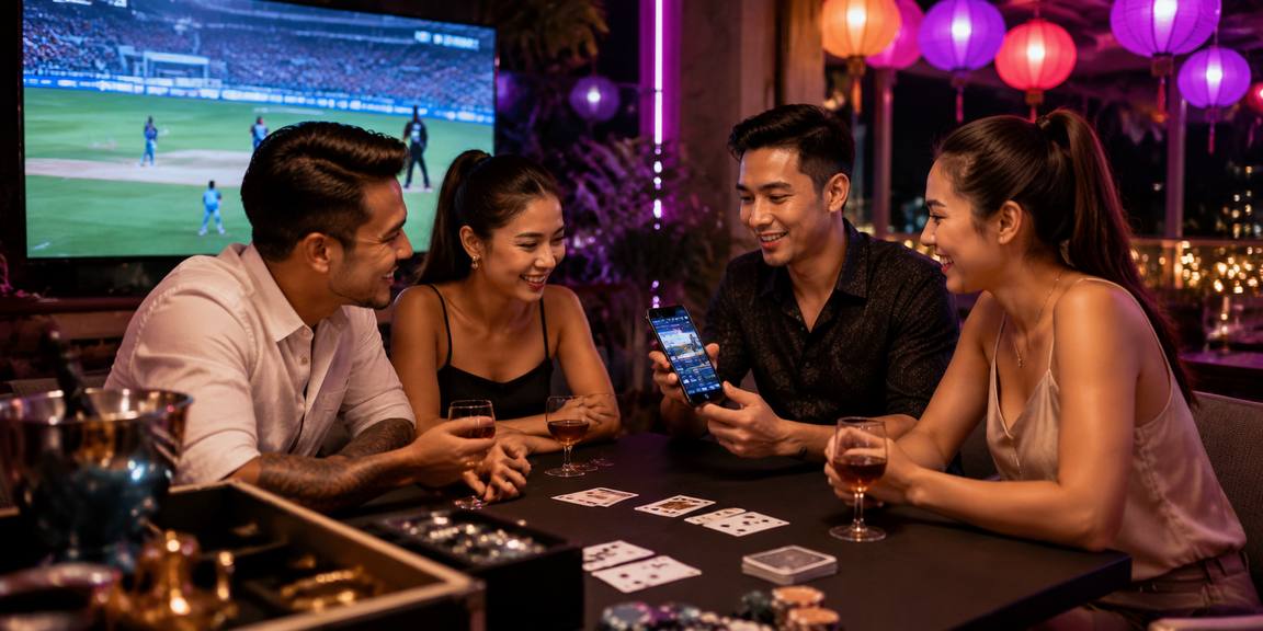 Đèn lồng và cá cược thể thao tại Việt Nam – minh họa không khí lễ hội và giải trí